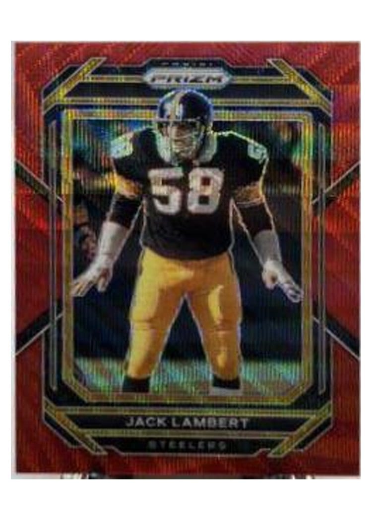 2022 Panini Prizm Base Set Jack Lambert #253 card