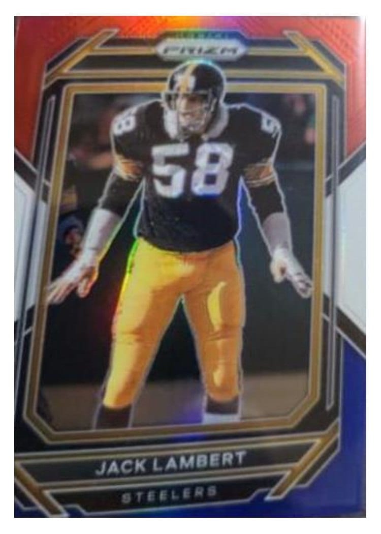 2022 Panini Prizm Base Set Jack Lambert #253 card