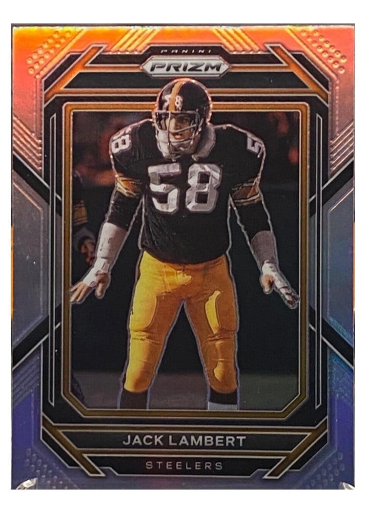 2022 Panini Prizm Base Set Jack Lambert #253 card