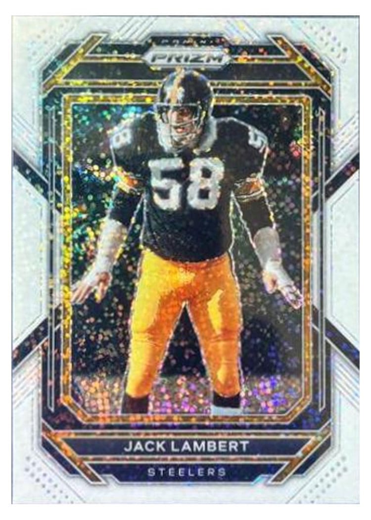 2022 Panini Prizm Base Set Jack Lambert #253 card