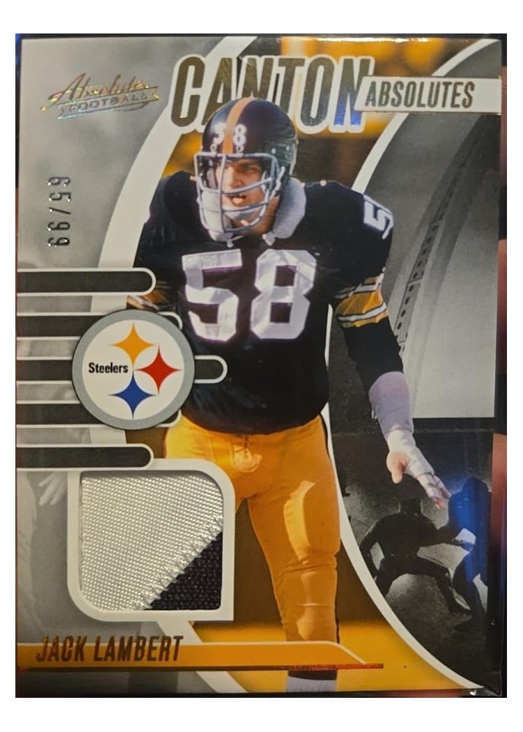 2025 Panini Absolute Canton Absolutes Jack Lambert #CA-JL card