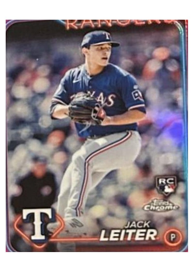 2024 Topps Chrome Base Set Jack Leiter #111 card