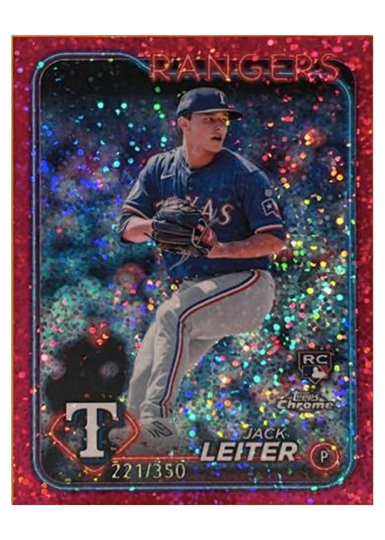 2024 Topps Chrome Base Set Jack Leiter #111 card