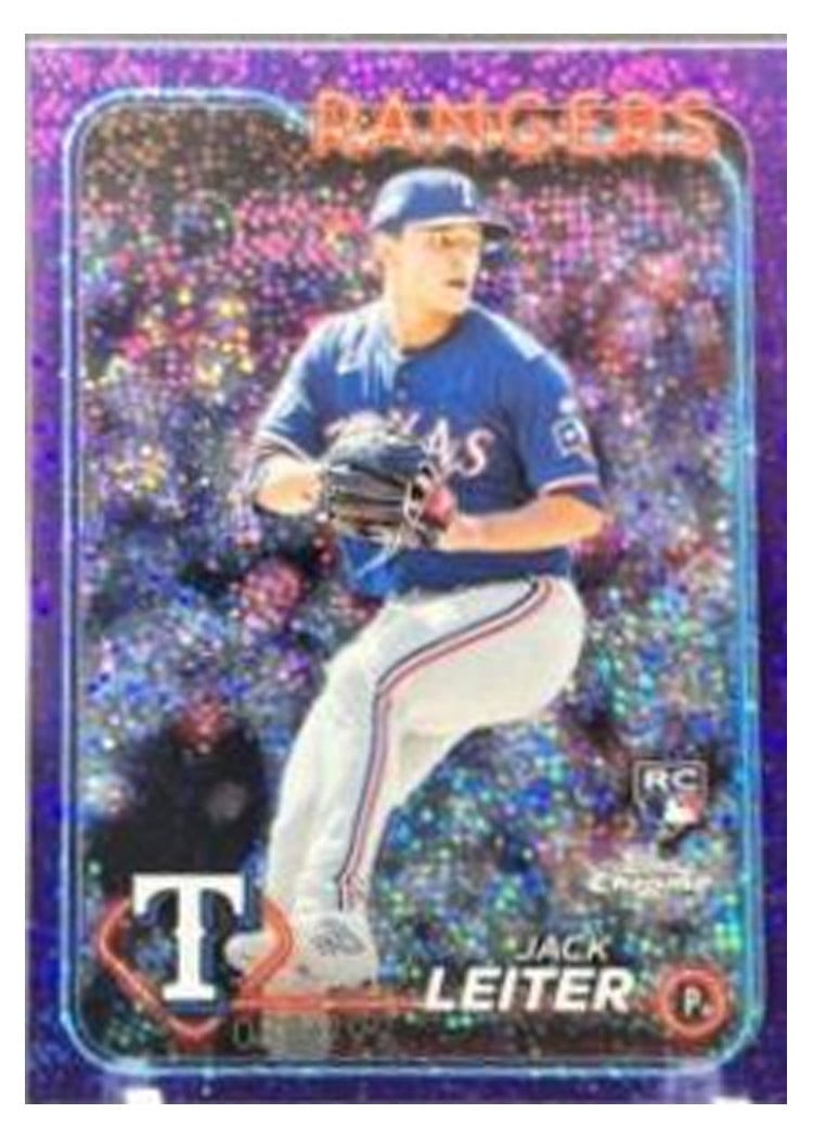 2024 Topps Chrome Base Set Jack Leiter #111 card