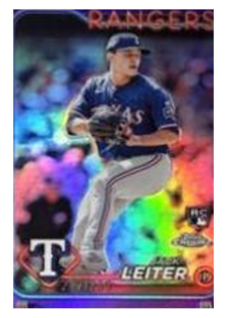 2024 Topps Chrome Base Set Jack Leiter #111 card