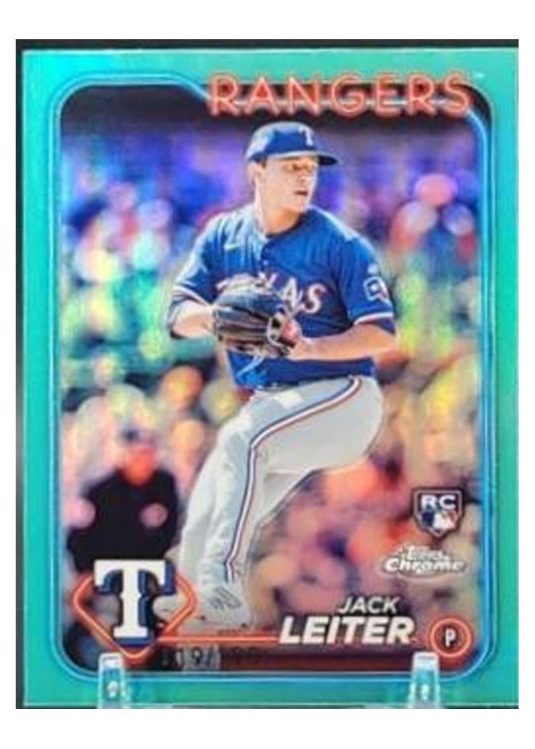 2024 Topps Chrome Base Set Jack Leiter #111 card