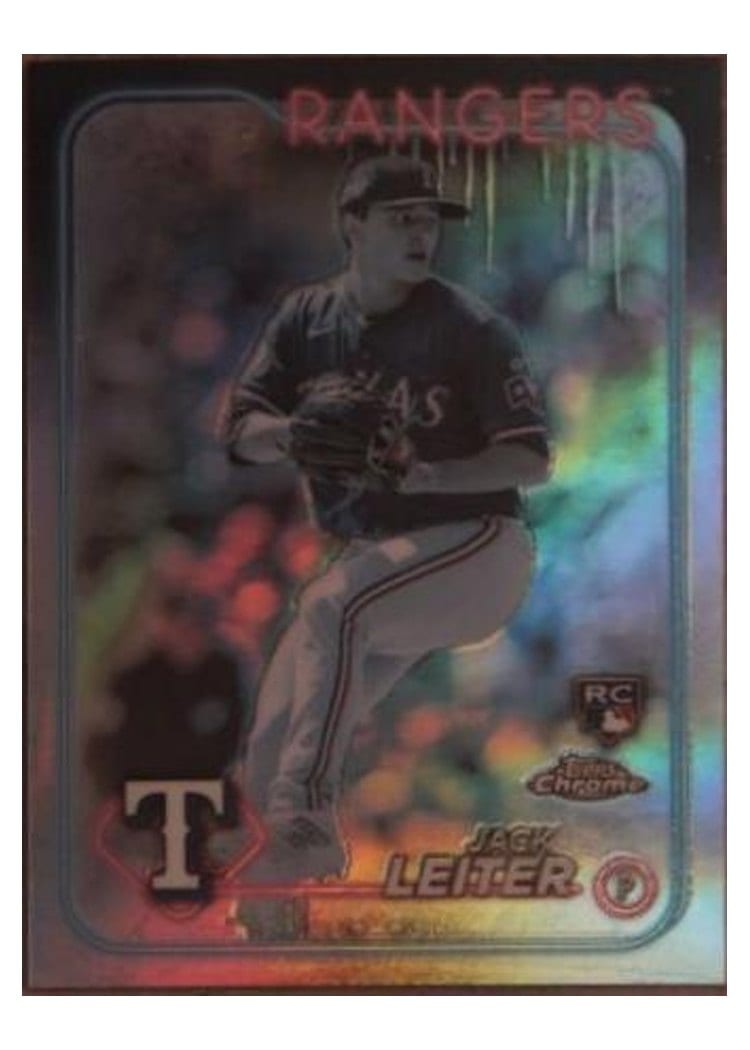 2024 Topps Chrome Base Set Jack Leiter #111 card