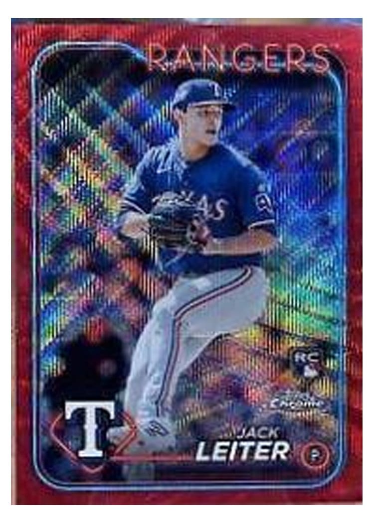 2024 Topps Chrome Base Set Jack Leiter #111 card
