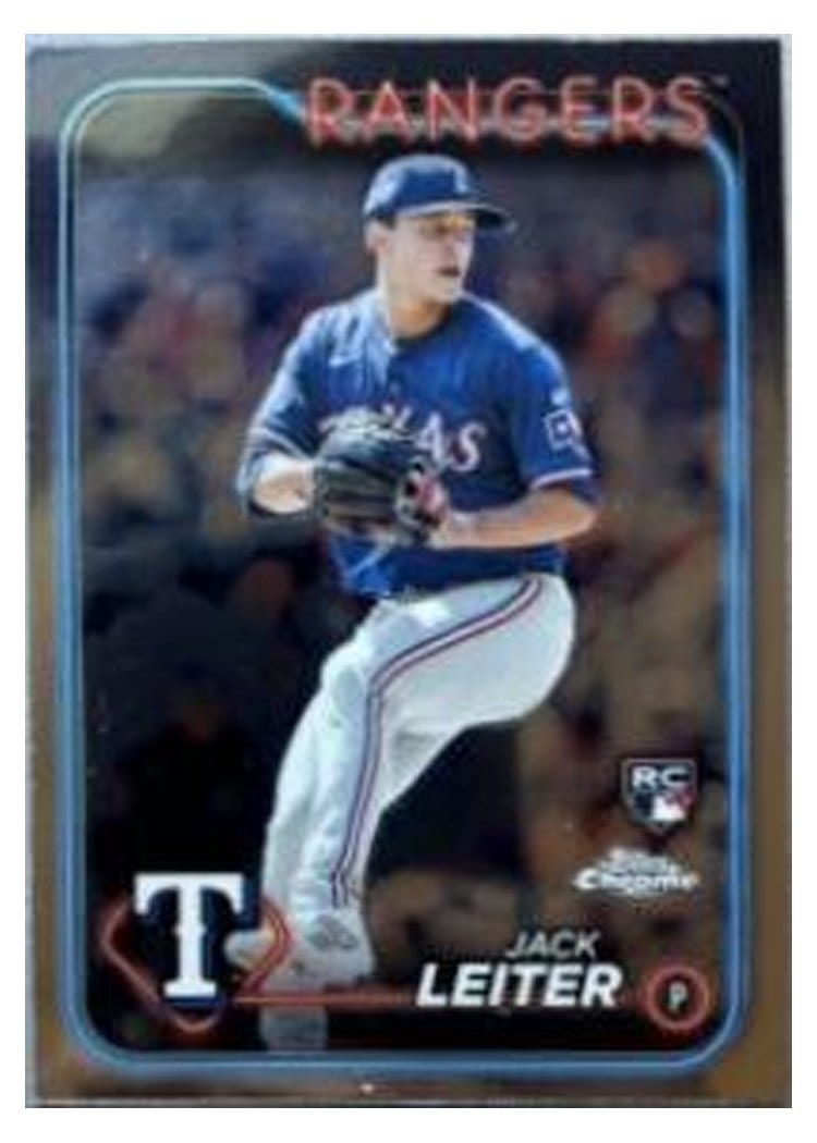 2024 Topps Chrome Base Set Jack Leiter #111 card