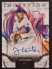 2025 Topps Inception Rookie & Emerging Stars Autographs Jack Leiter #RESA-JLE card