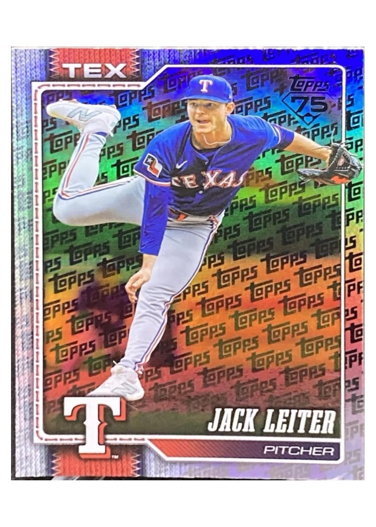 2026 Topps Base Set Jack Leiter #208 card
