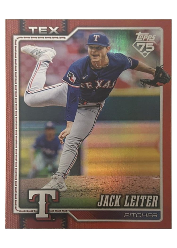 2026 Topps Base Set Jack Leiter #208 card