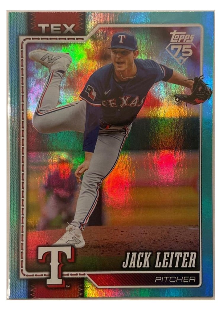 2026 Topps Base Set Jack Leiter #208 card