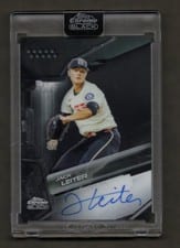 2026 Topps Chrome Black Autographs Jack Leiter #CBA-JLE card