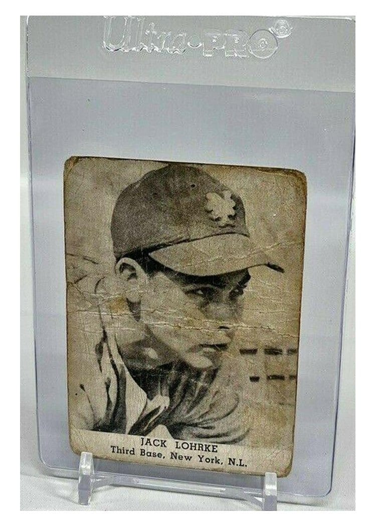 1947 Tip Top Bread Jack Lohrke card
