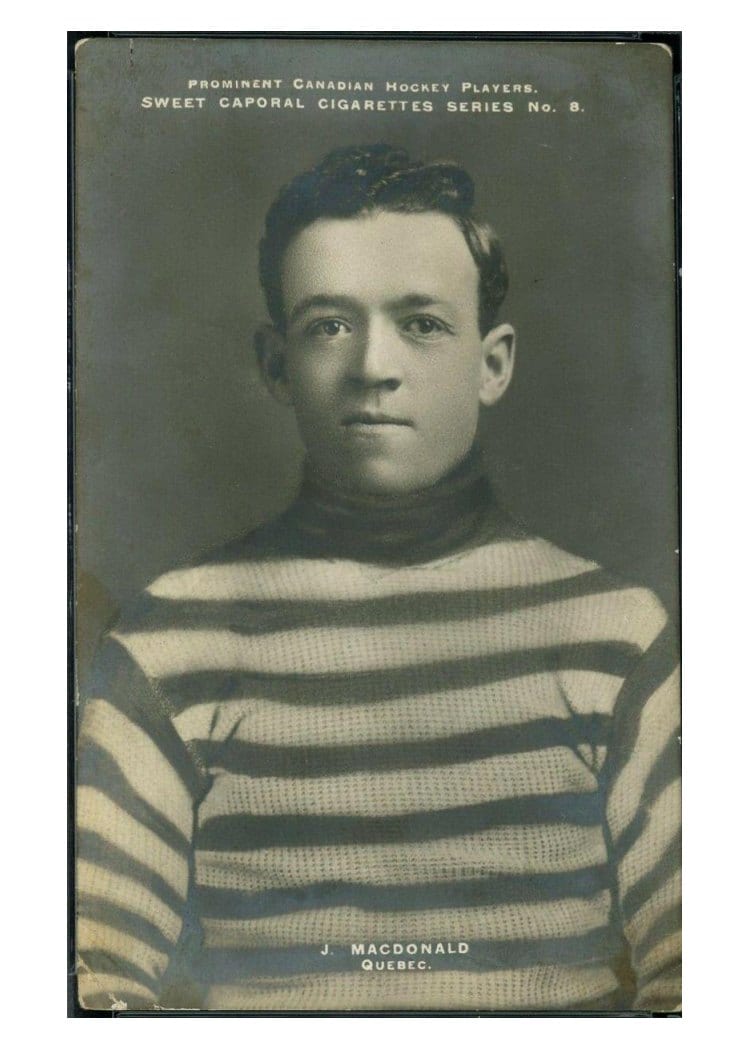 1910 Sweet Caporal Jack MacDonald #8 card