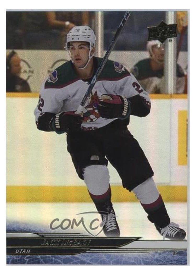 2024-25 Upper Deck Base Set Jack McBain #13 card