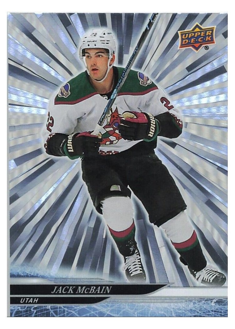 2024-25 Upper Deck Base Set Jack McBain #13 card