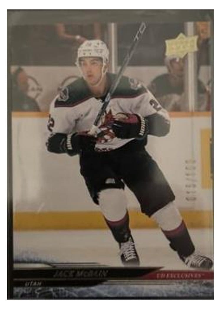 2024-25 Upper Deck Base Set Jack McBain Exclusive #13 card