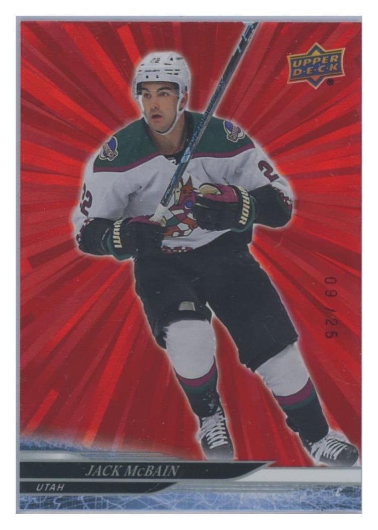 2024-25 Upper Deck Base Set Jack McBain #13 card