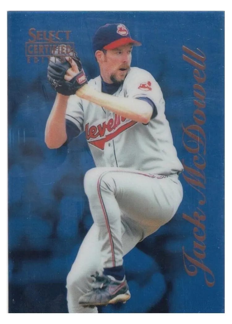 1996 Select Certified Jack McDowell #88 card