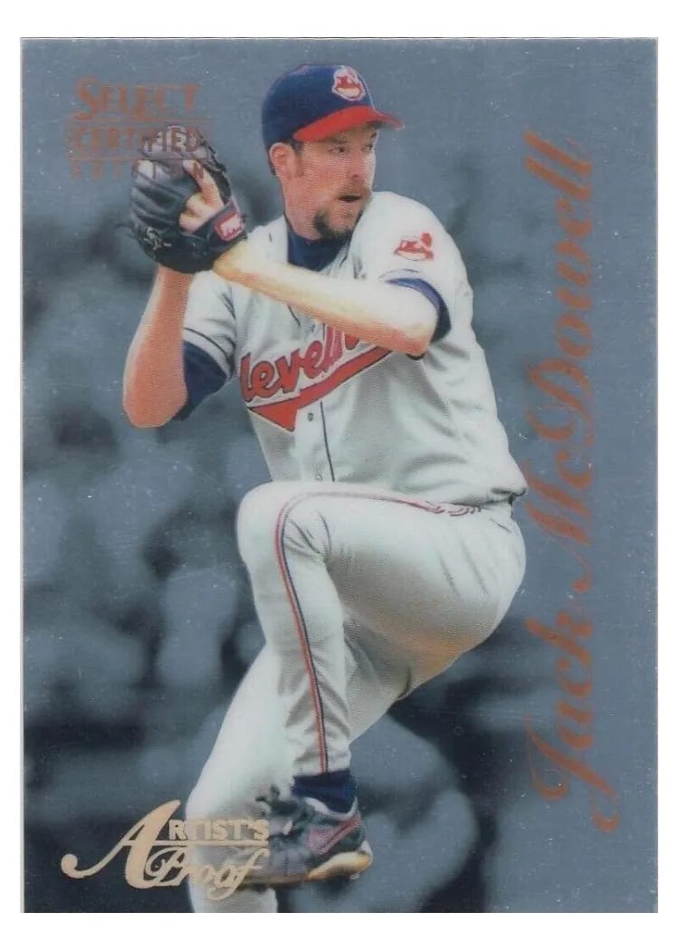1996 Select Certified Jack McDowell #88 card