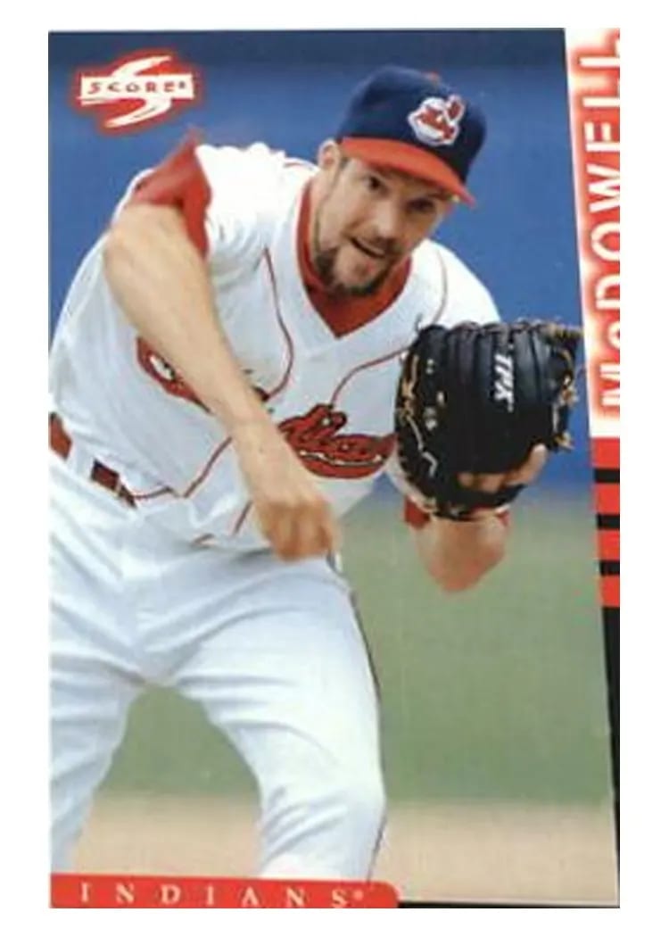 1998 Score Jack McDowell #6 card