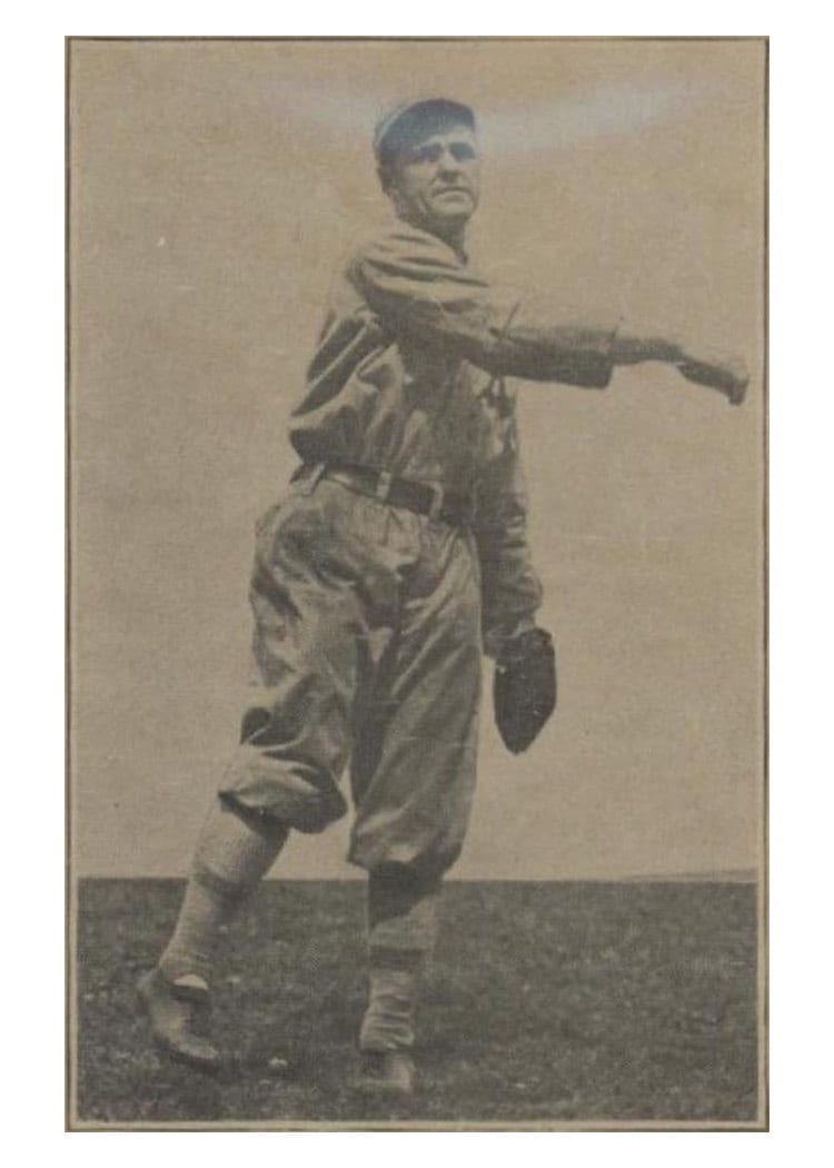1917 Collins McCarthy Jack McInnis #114 card