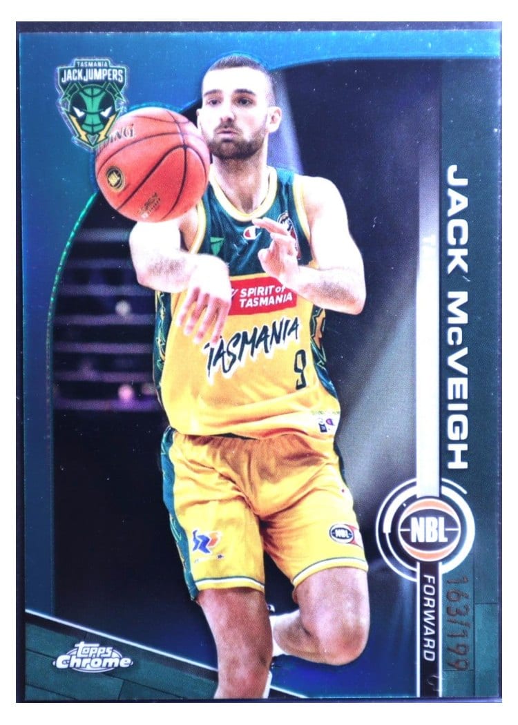 2023-24 Topps Chrome NBL Base Set Jack McVeigh #94 card