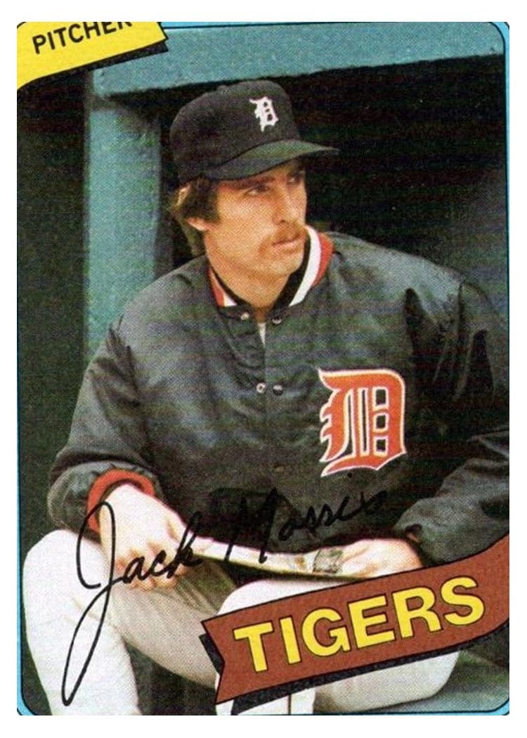 1980 Topps Jack Morris #371 card