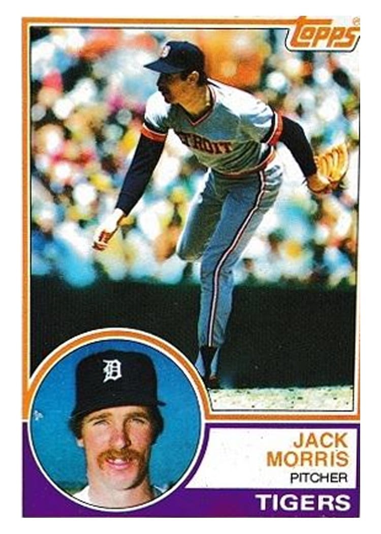 1983 Topps Jack Morris #65 card