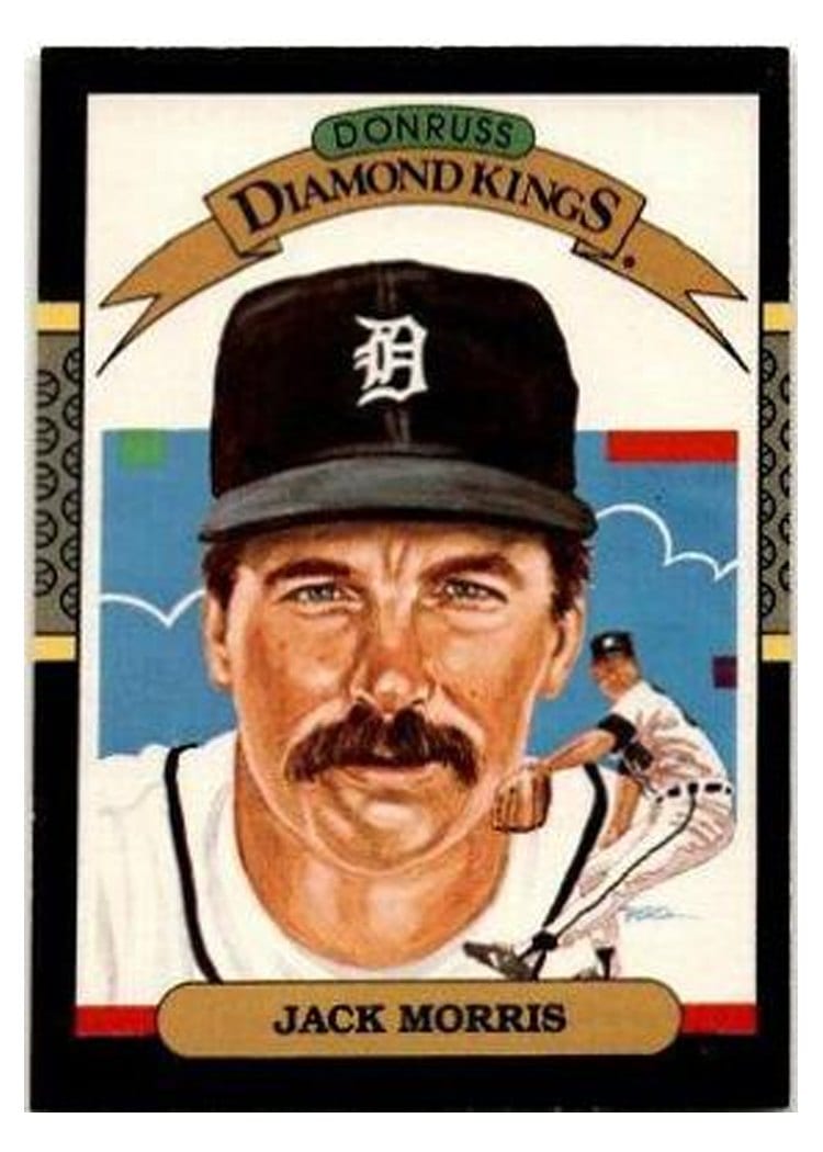 1987 Donruss Jack Morris #13 card