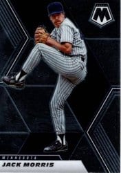 2021 Panini Mosaic Base Set Jack Morris #176 card