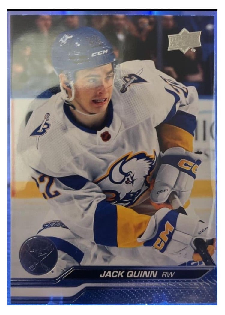 2023-24 Upper Deck Base Set Jack Quinn #271 card