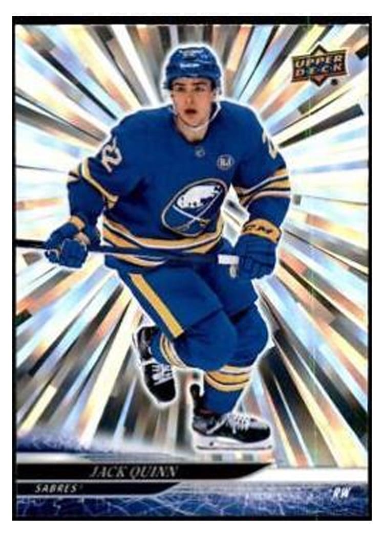 2024-25 Upper Deck Base Set Jack Quinn #27 card