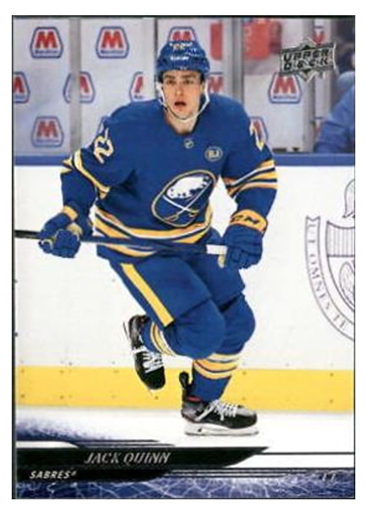 2024-25 Upper Deck Base Set Jack Quinn #27 card