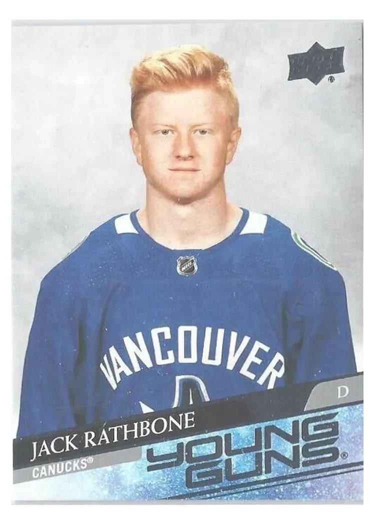 2020 Upper Deck Jack Rathbone #717 card