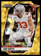 2025 Panini Prizm Draft Picks Base Set Jack Sawyer #80 card