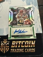 2021-22 Panini Prizm Penmanship Jack Sikma #PM-JSK card