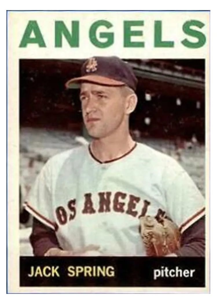 1964 Topps Jack Spring #71 card