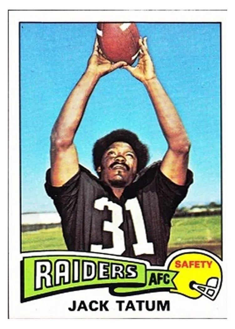 1975 Topps Jack Tatum #70 card