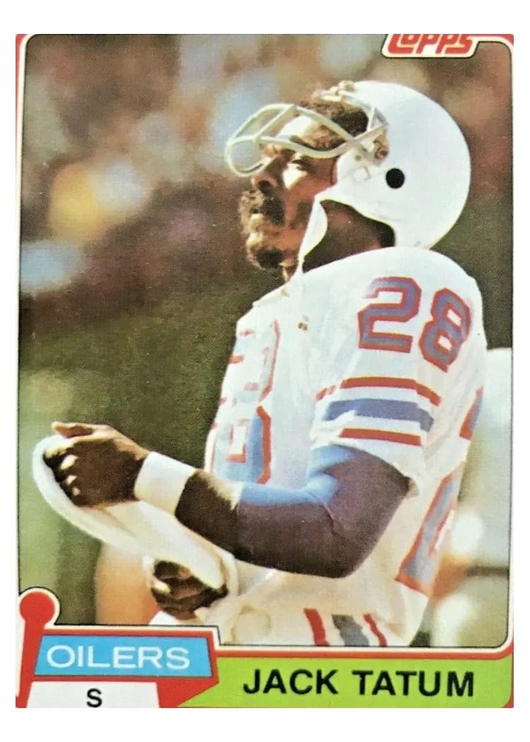 1981 Topps Jack Tatum #8 card