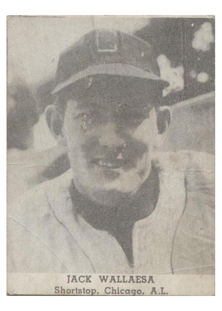 1947 Tip Top Bread Jack Wallaesa card