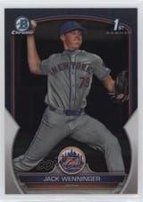 2023 Bowman Draft Chrome Jack Wenninger #BDC-68 card