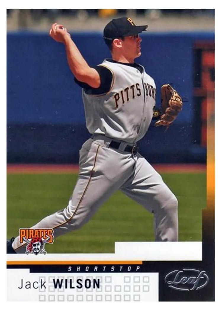2004 Leaf Jack Wilson #176 card