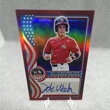2025 Panini Stars & Stripes 16U/17U National Team Signatures Jack Woda #NTS-JW card