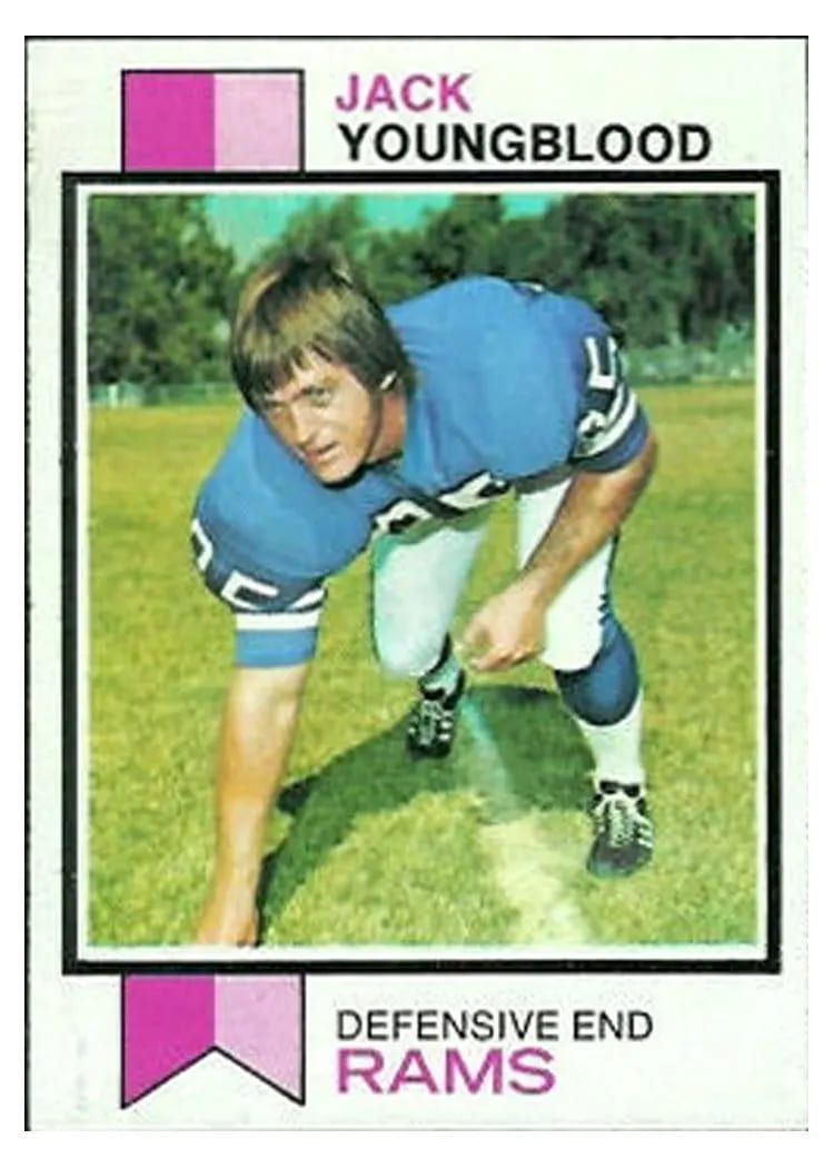 1973 Topps Jack Youngblood #343 card