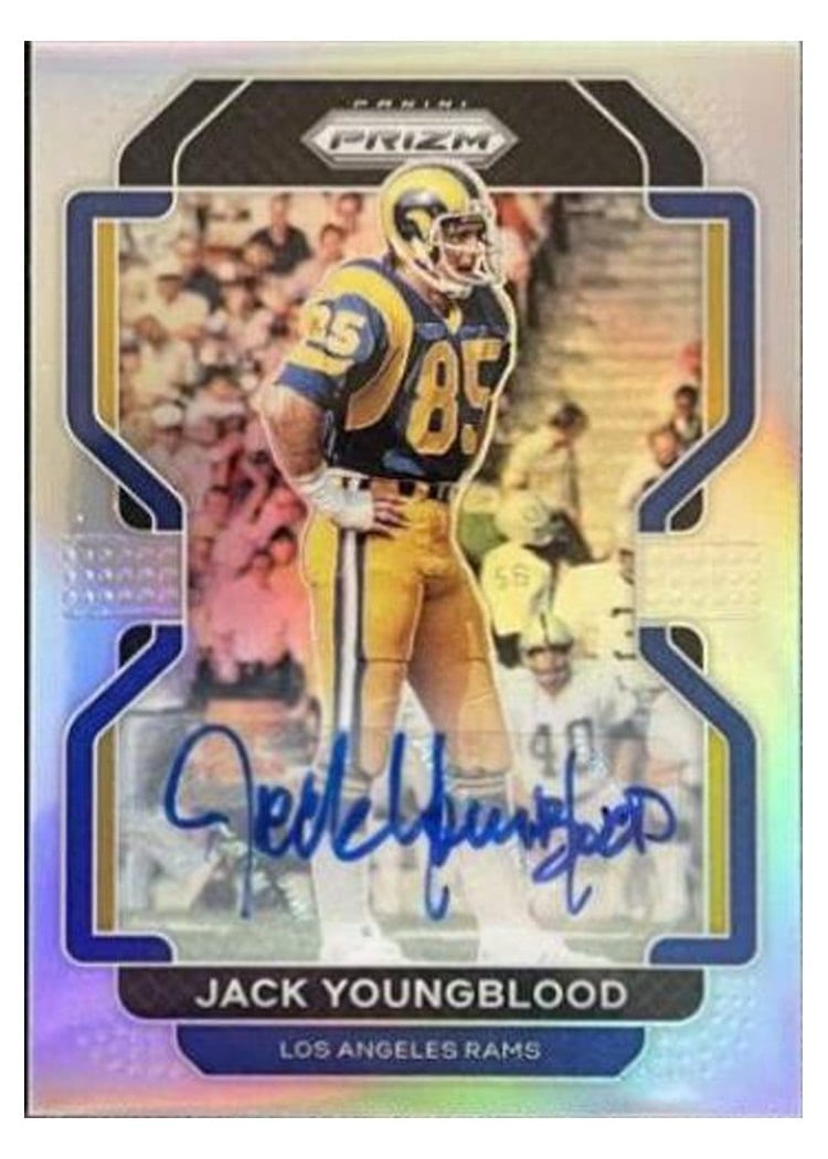 2021 Panini Prizm Base Set Jack Youngblood #73 card