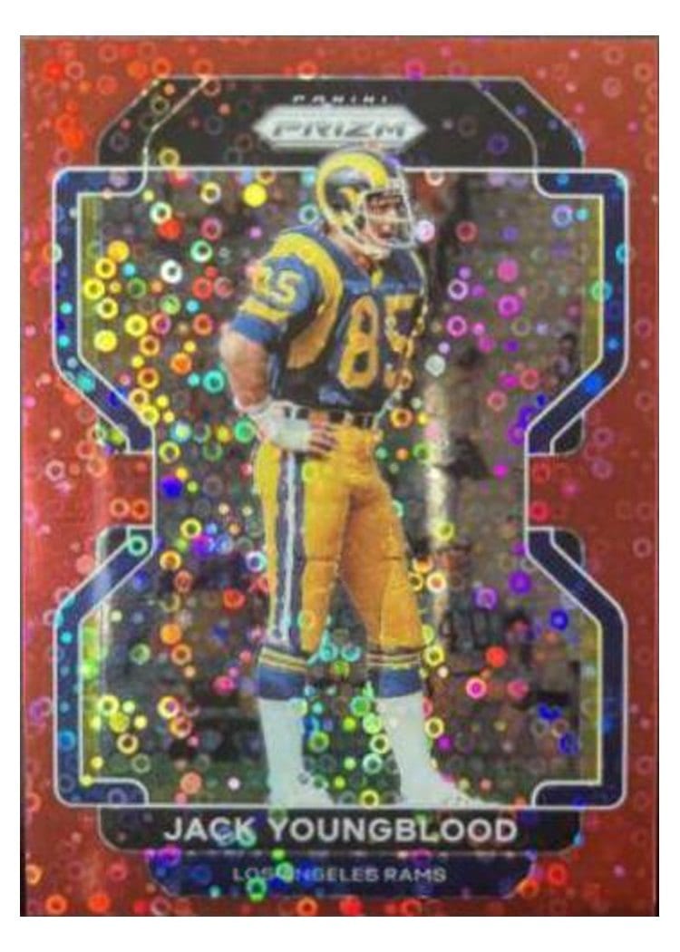 2021 Panini Prizm Base Set Jack Youngblood Red Prizm #73