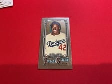 Jackie Robinson 2025 Topps Allen & Ginter Mini Chrome card
